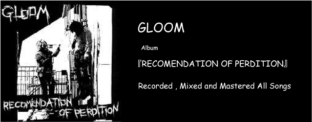GLOOM RECOMENDATION OF PERDITION